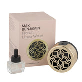 MAX BENJAMIN Elektrinis kvapų difuzorius FRENCH LINEN WATER | SILUETI e-boutique